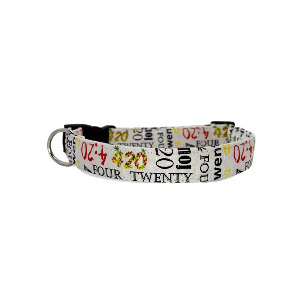 1” 420/Cannabis Dog Collar